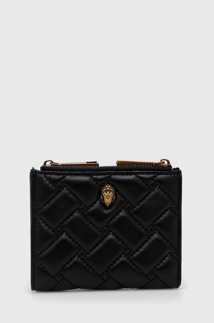 Кожен портфейл Kurt Geiger London гладка кожа черен 9096000109