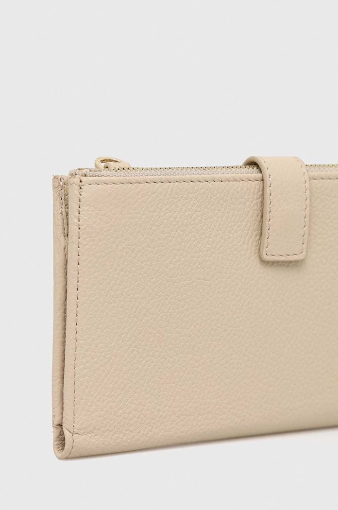 δερμάτινο πορτοφόλι Patrizia Pepe CQ9774.L001 μπεζ AW24
