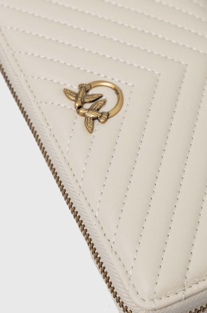 Аксесоари Pinko Кожен портфейл Pinko 100250.A0GK бежов