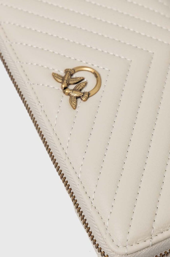 Аксесоари Pinko Кожен портфейл Pinko 100250.A0GK бежов