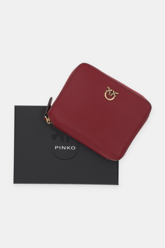 Pinko bőr pénztárca 100249.A0F1 piros