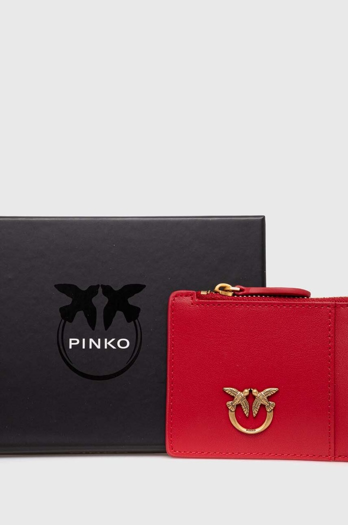 Doplnky Kožená peňaženka Pinko 100251.A0F1 červená