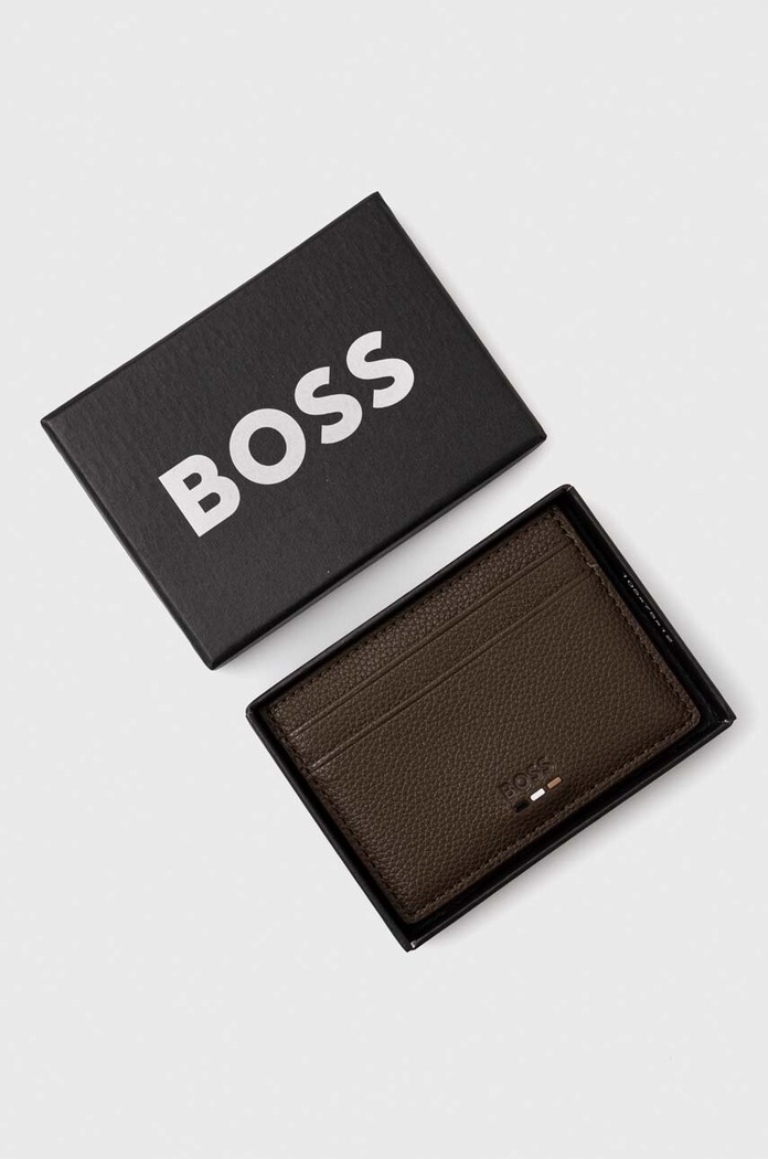 Αξεσουάρ Θήκη για κάρτες BOSS 50491948 καφέ