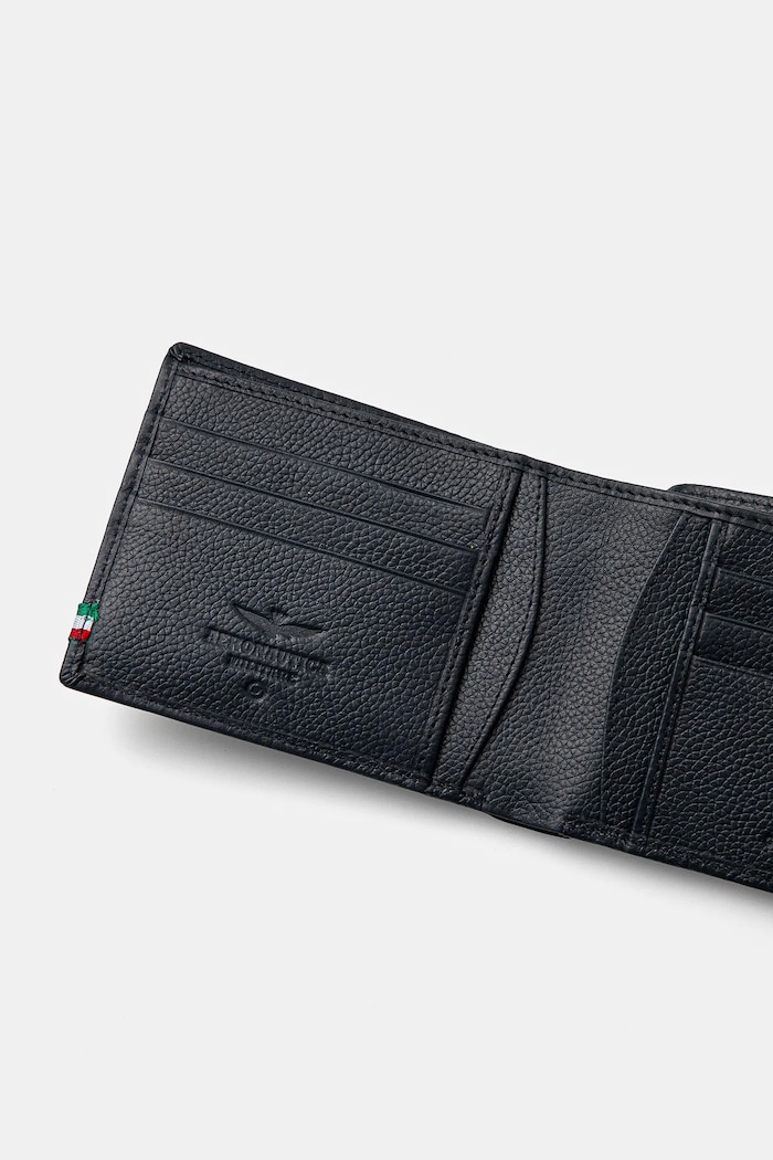 Accesorii Aeronautica Militare portofel de piele AM104 bleumarin