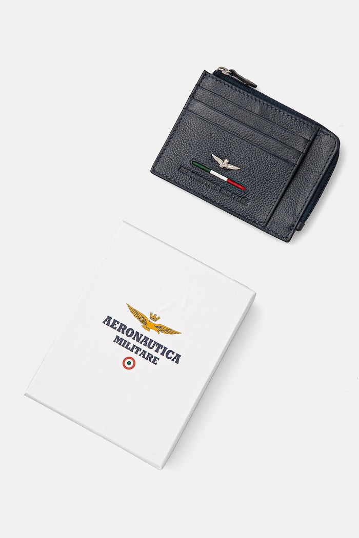 Doplňky Peněženka Aeronautica Militare AM153 námořnická modř