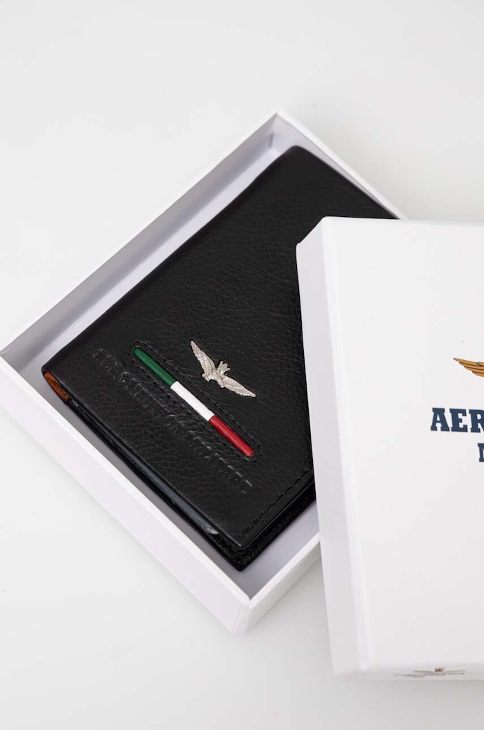 Kožená peněženka Aeronautica Militare AM154