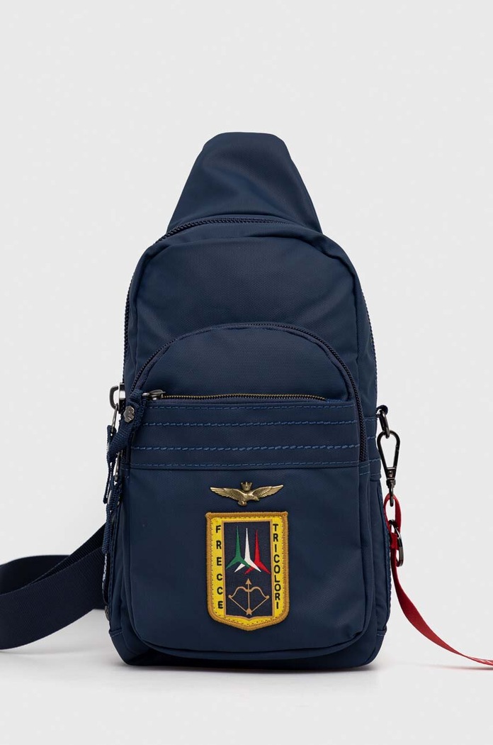Aeronautica Militare saszetka tekstylny granatowy AM342