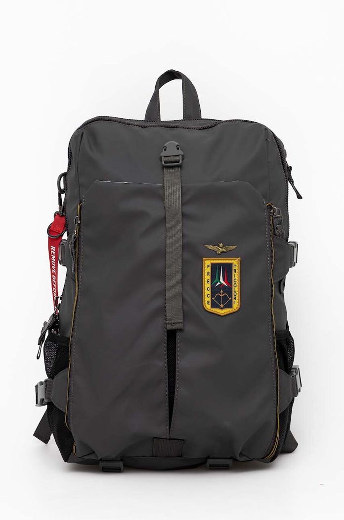 Aeronautica Militare zaino applique grigio AM348