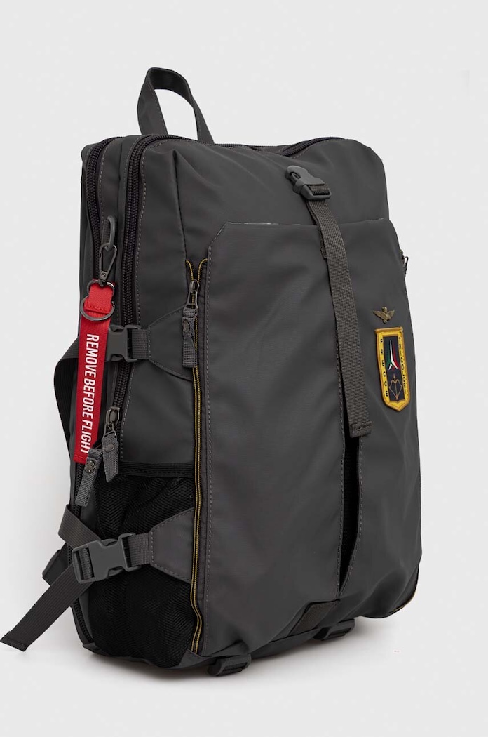 Aeronautica Militare zaino AM348 grigio SS23