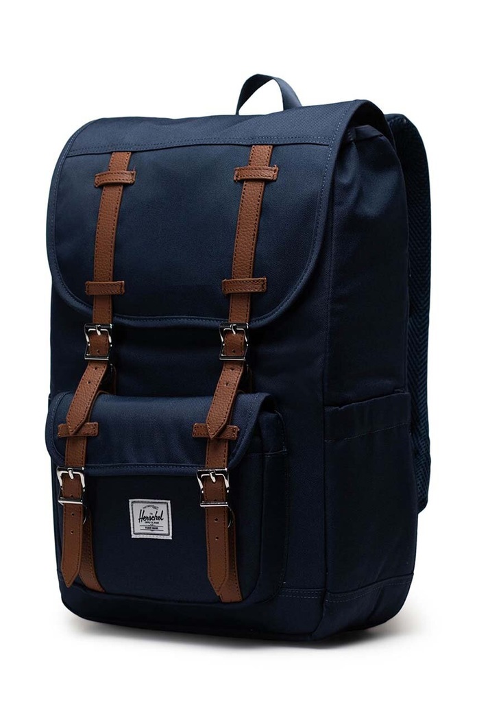 Dodaci Ruksak Herschel 11391-00007-OS Little America™ Mid Backpack 11391.00007.OS mornarsko plava
