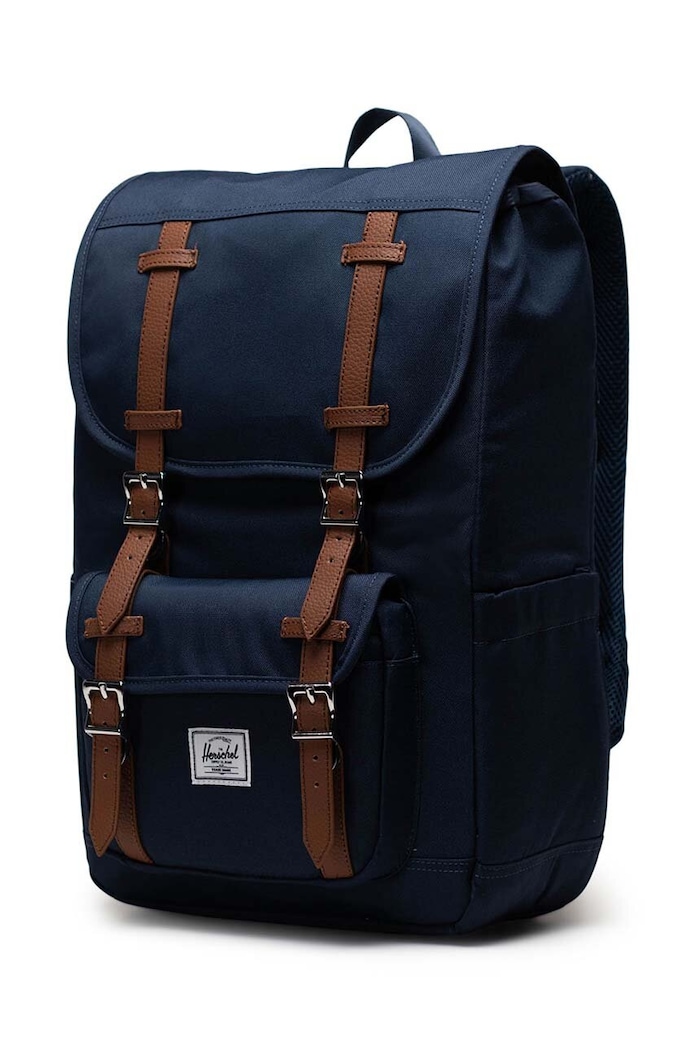 Dodaci Ruksak Herschel 11391-00007-OS Little America™ Mid Backpack 11391.00007.OS mornarsko plava