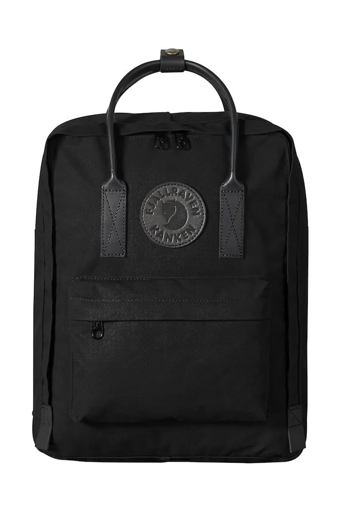 Σακίδιο πλάτης Fjallraven υφασμάτινο μαύρο F23567.550