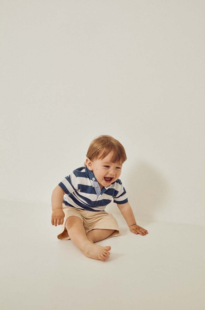 Pamučna polo majica za bebe zippy ZBBAP0301.23002