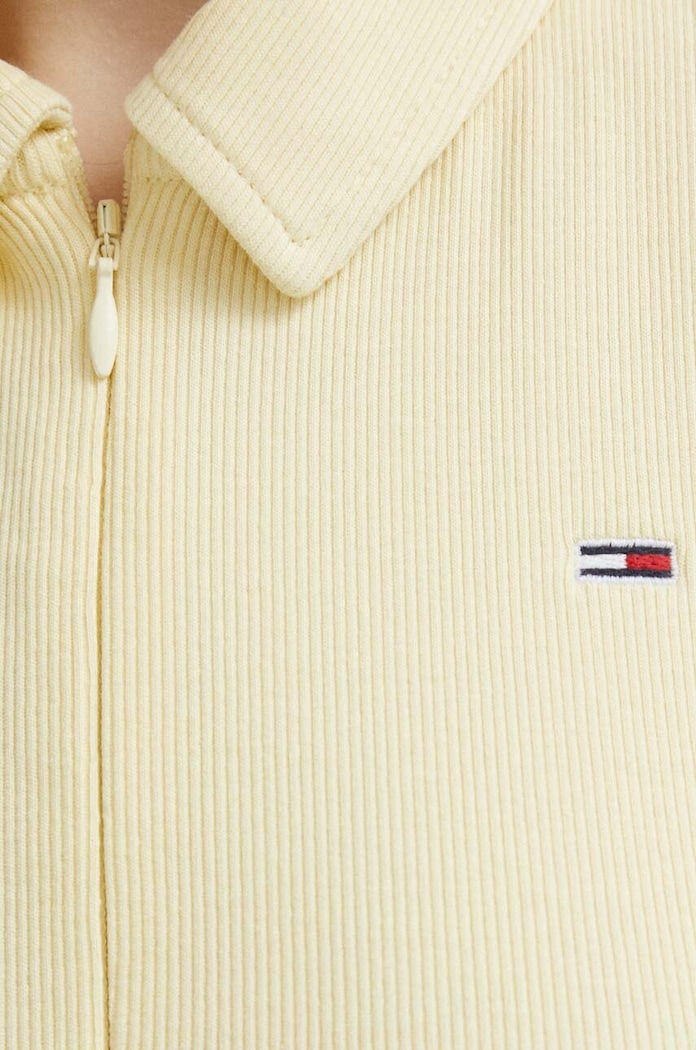 Top Tommy Jeans DW0DW15329.PPYX žlutá