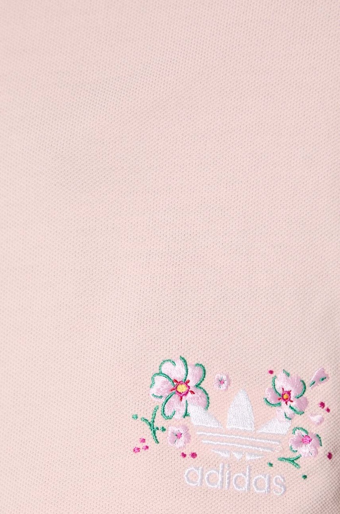 adidas polo Crop IP3757 różowy