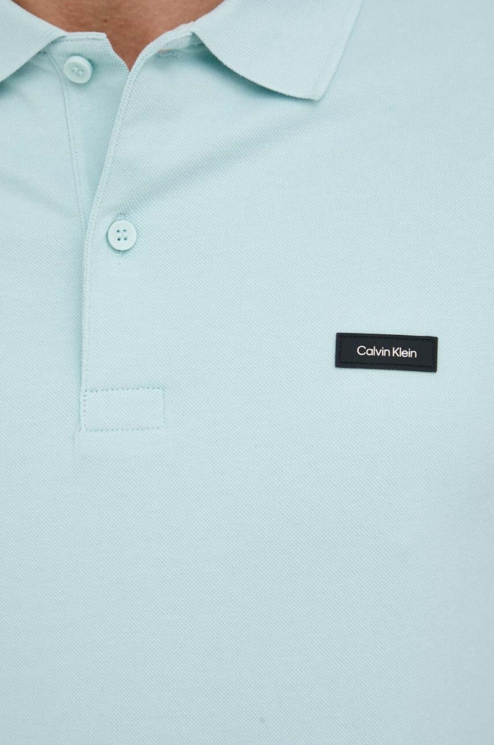 Polo Calvin Klein zielony K10K111196.PPYX