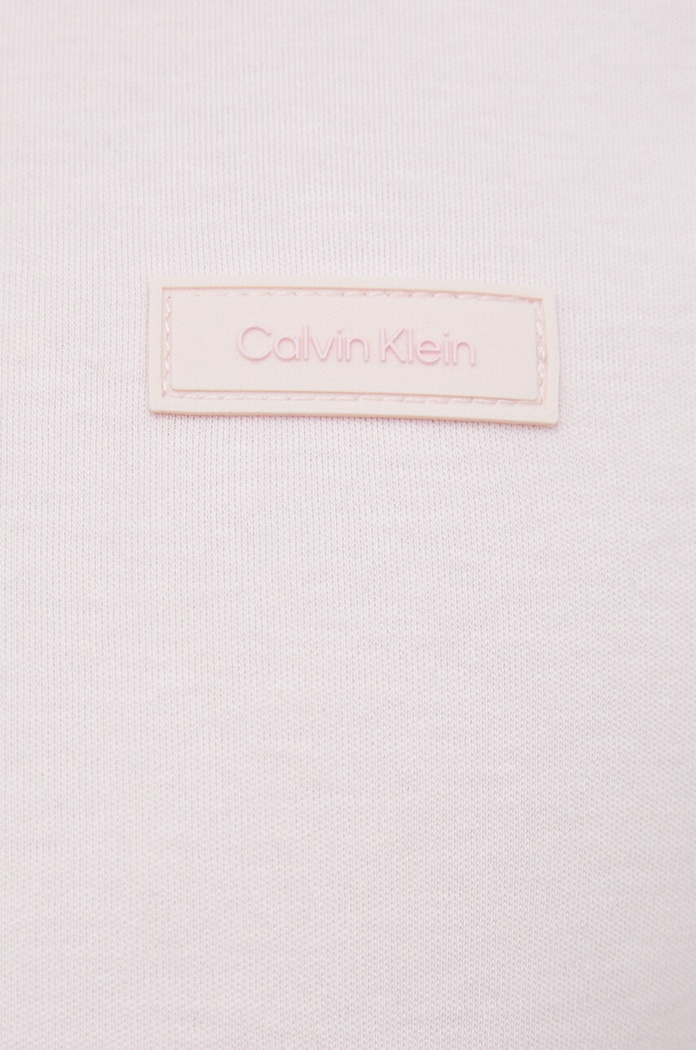 Bavlnené polo tričko Calvin Klein K10K111657.PPYX ružová