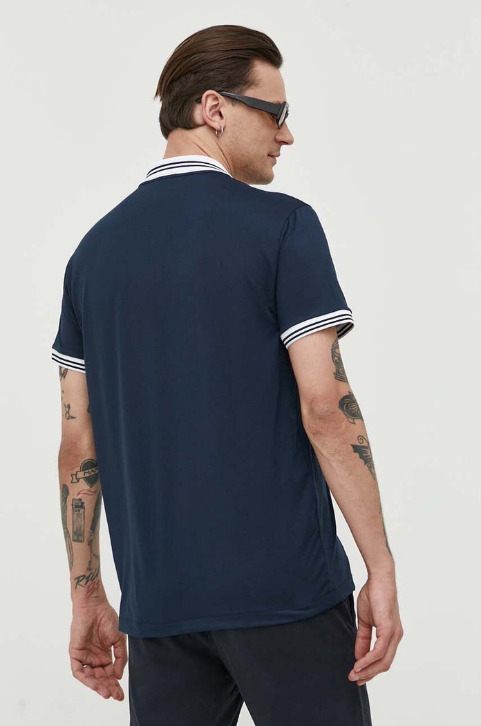 Odzież Abercrombie & Fitch polo KI124.3096.200 granatowy