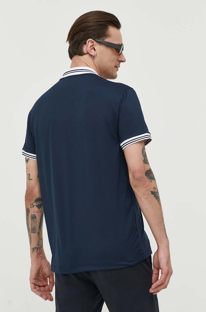 Odzież Abercrombie & Fitch polo KI124.3096.200 granatowy