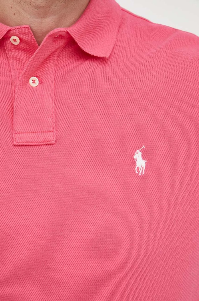 Polo Ralph Lauren de bumbac 710782592 roz