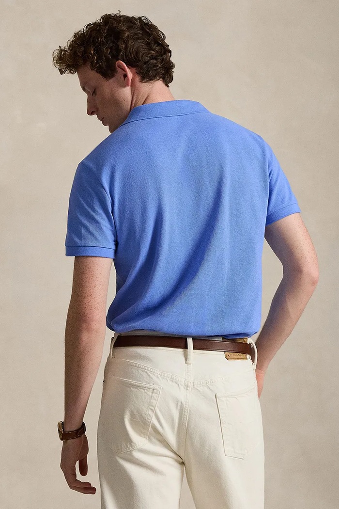 Polo Ralph Lauren polo bawełniane 710782592 niebieski AA00