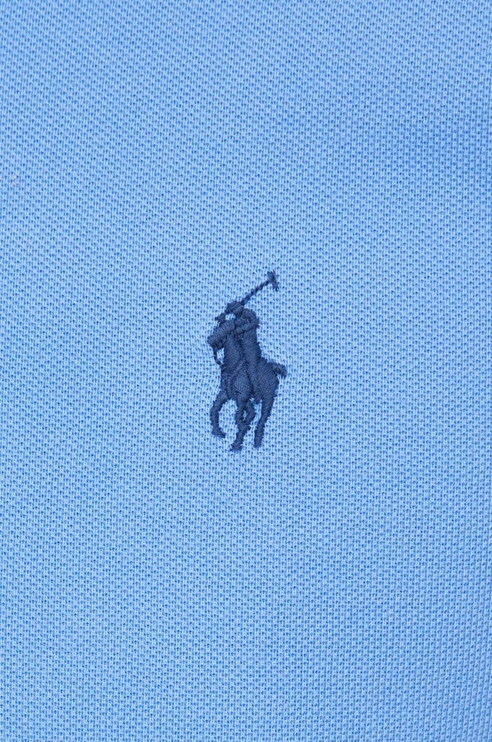 Bavlnené polo tričko Polo Ralph Lauren 710782592 modrá