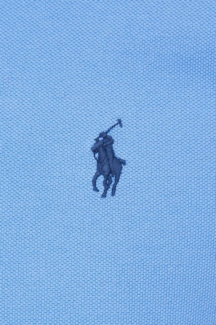 Bavlnené polo tričko Polo Ralph Lauren 710782592 modrá