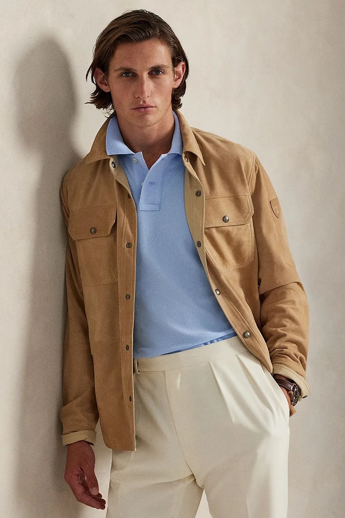 Pamučna polo majica Polo Ralph Lauren 710782592 plava