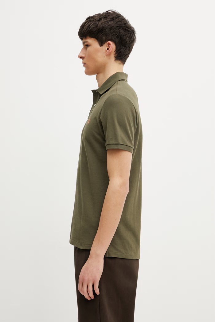 Pamučna polo majica Polo Ralph Lauren 710782592 zelena AA00