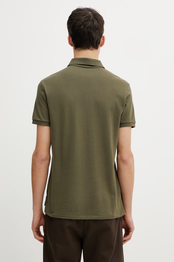 Odjeća Pamučna polo majica Polo Ralph Lauren 710782592 zelena