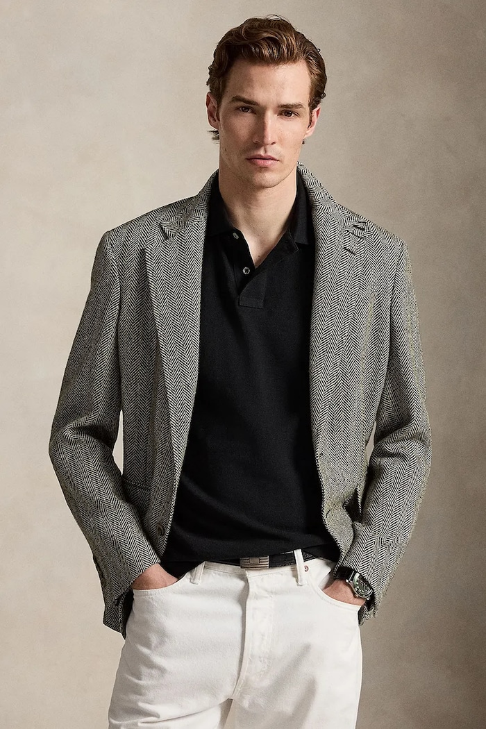 Polo Ralph Lauren polo bawełniane 710782592 czarny