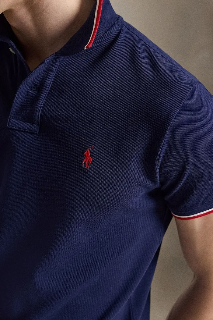 Polo Ralph Lauren męskie bawełniane granatowy 710842621