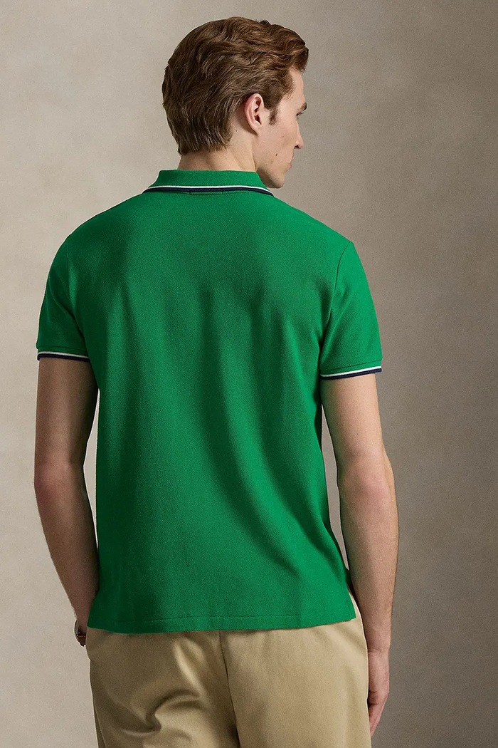 Polo Ralph Lauren pentru bărbați din bumbac 710842621 verde SS26