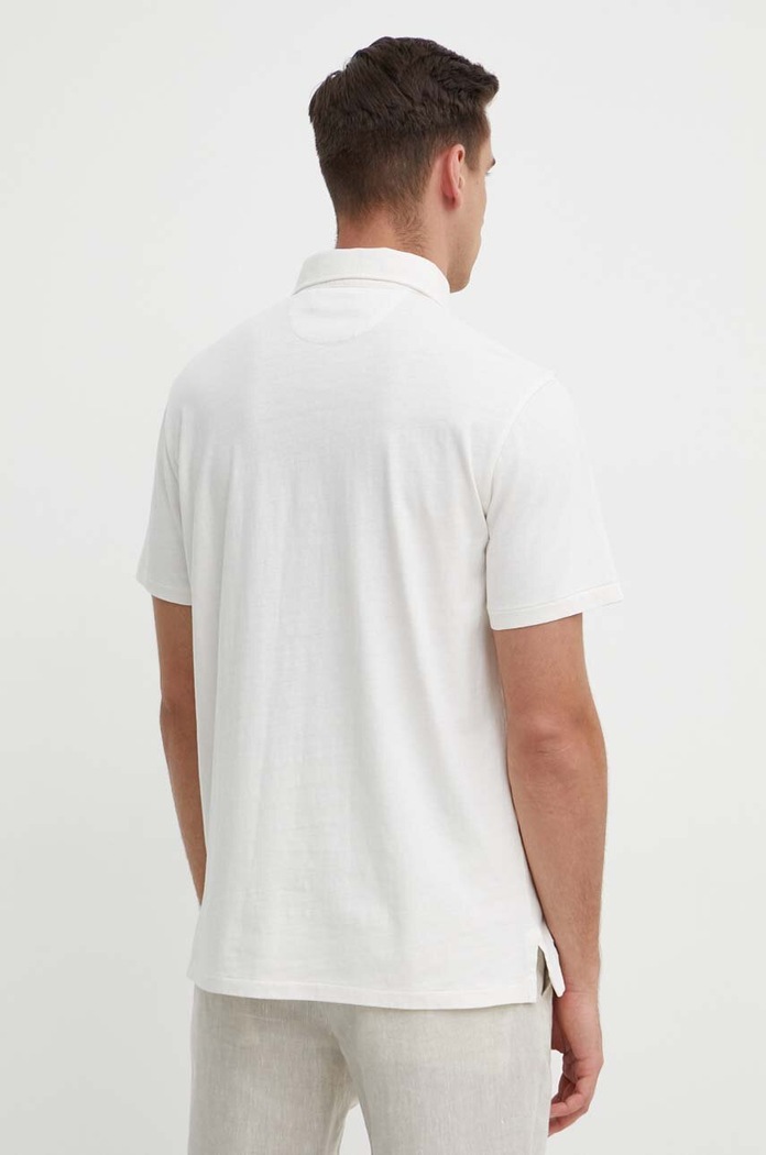 Дрехи Тениска с яка лен Polo Ralph Lauren 710900790 бежов