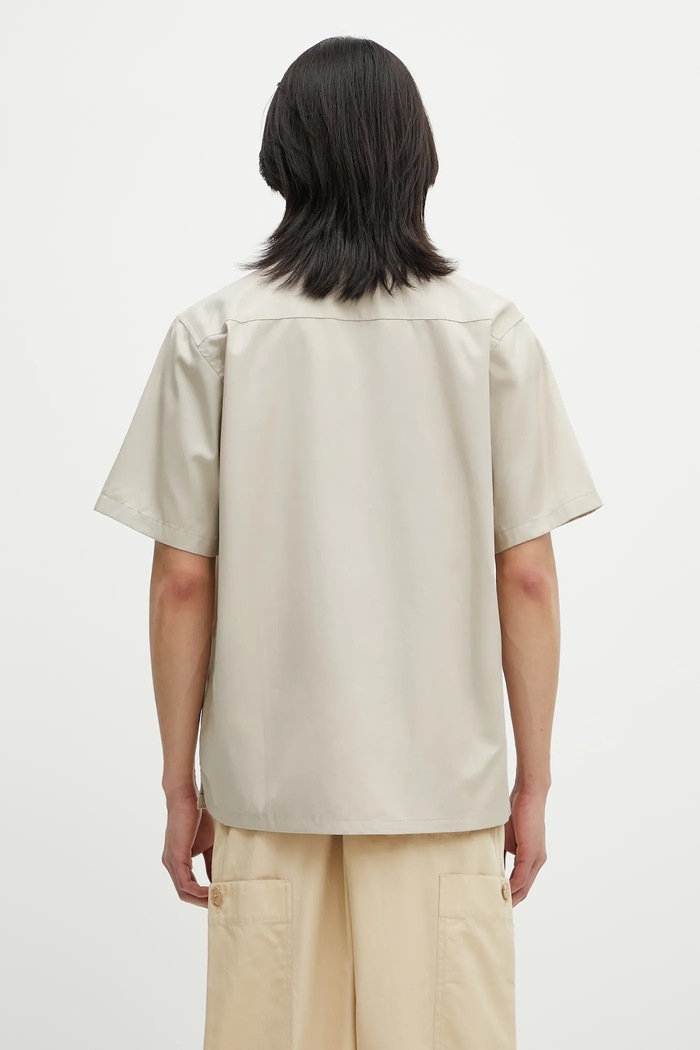 Clothing Carhartt WIP shirt S/S Delray Shirt I031465.2W1XX beige