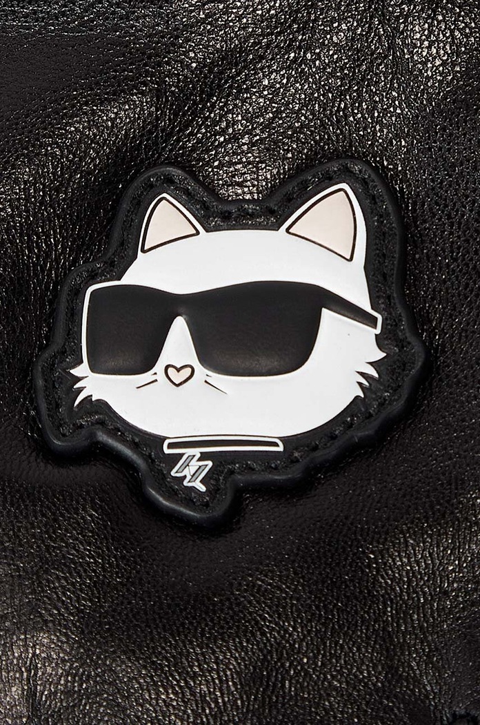 Doplňky Kožené rukavice Karl Lagerfeld 230W3601 černá
