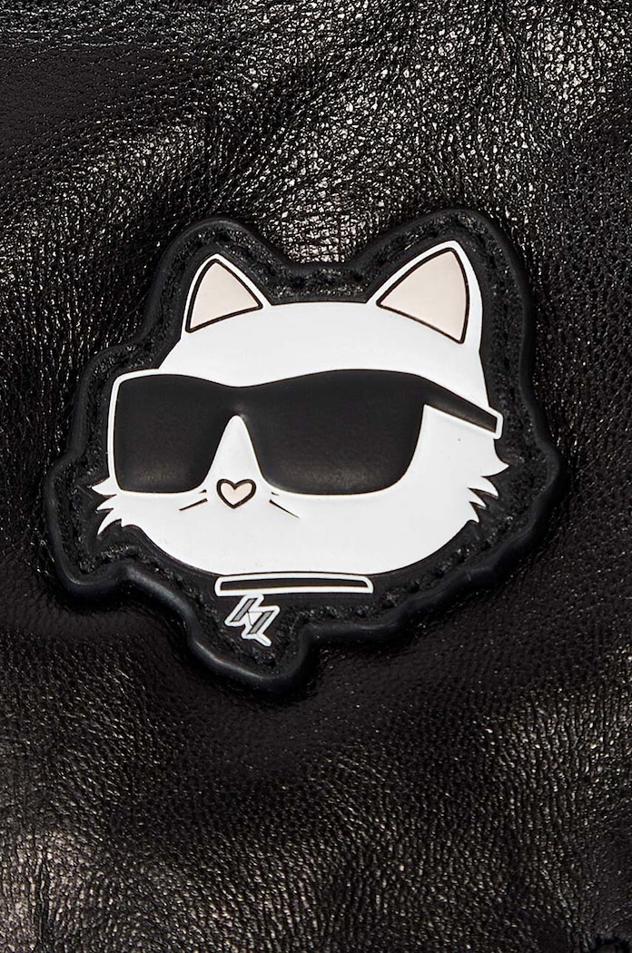 Doplňky Kožené rukavice Karl Lagerfeld 230W3601 černá