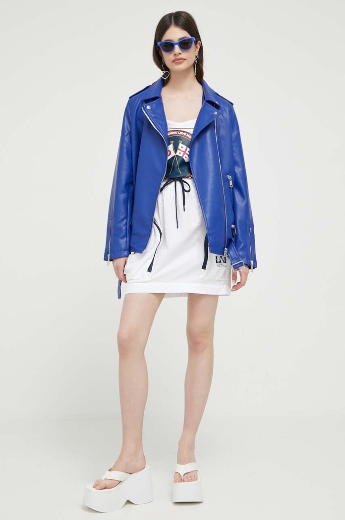 Φούστα Love Moschino W.G.F39.01.T.496A λευκό SS23