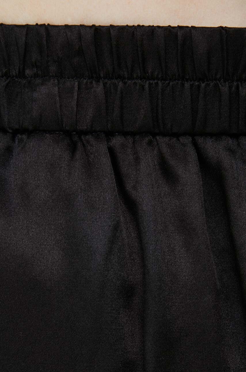Dkny spódnica z domieszką kaszmiru czarny P3AN5R87