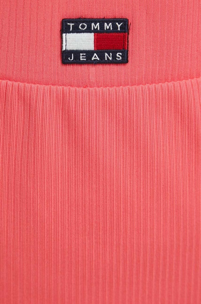 Tommy Jeans fusta roz DW0DW15389.PPYX