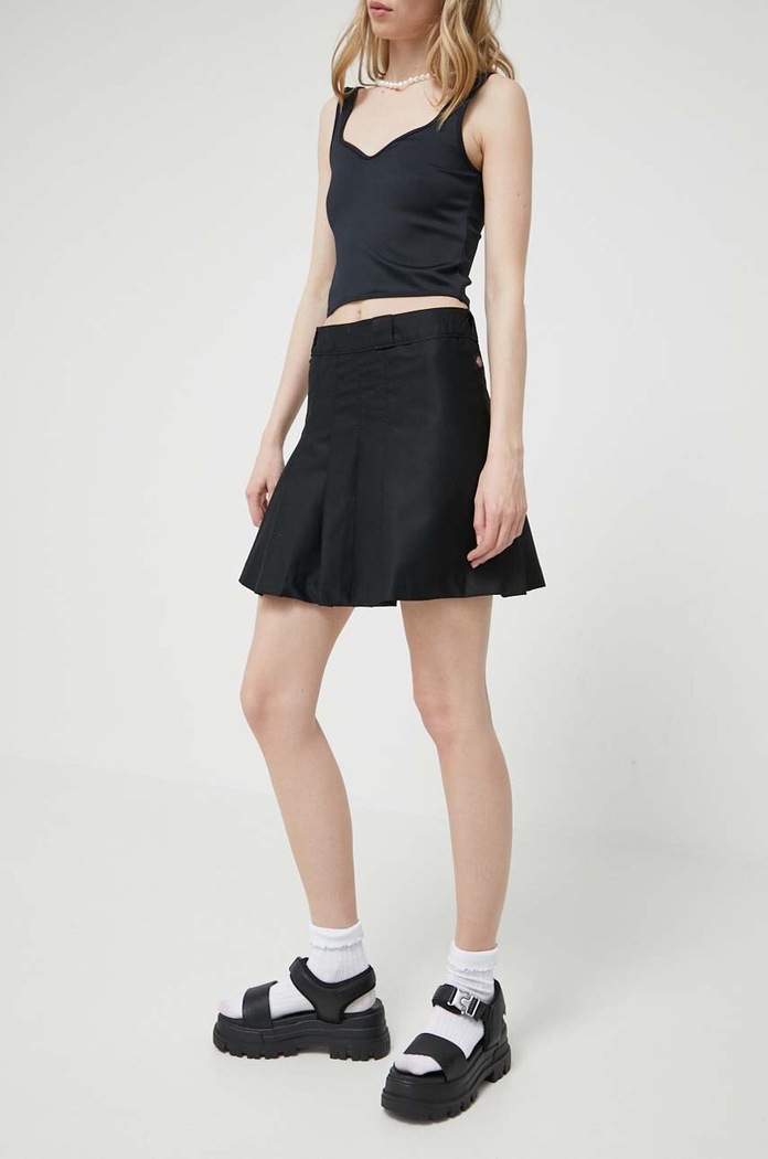 Sukňa Dickies látka čierna DK0A4Y1SBLK1