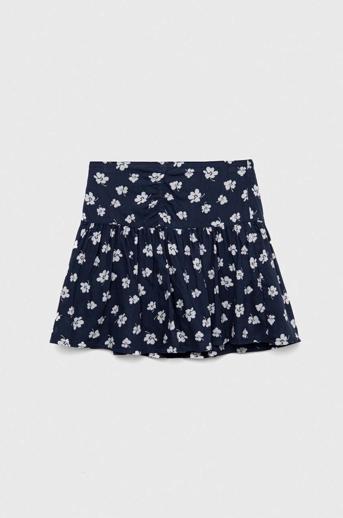 Dječja suknja Abercrombie & Fitch mini plava KI243.3011