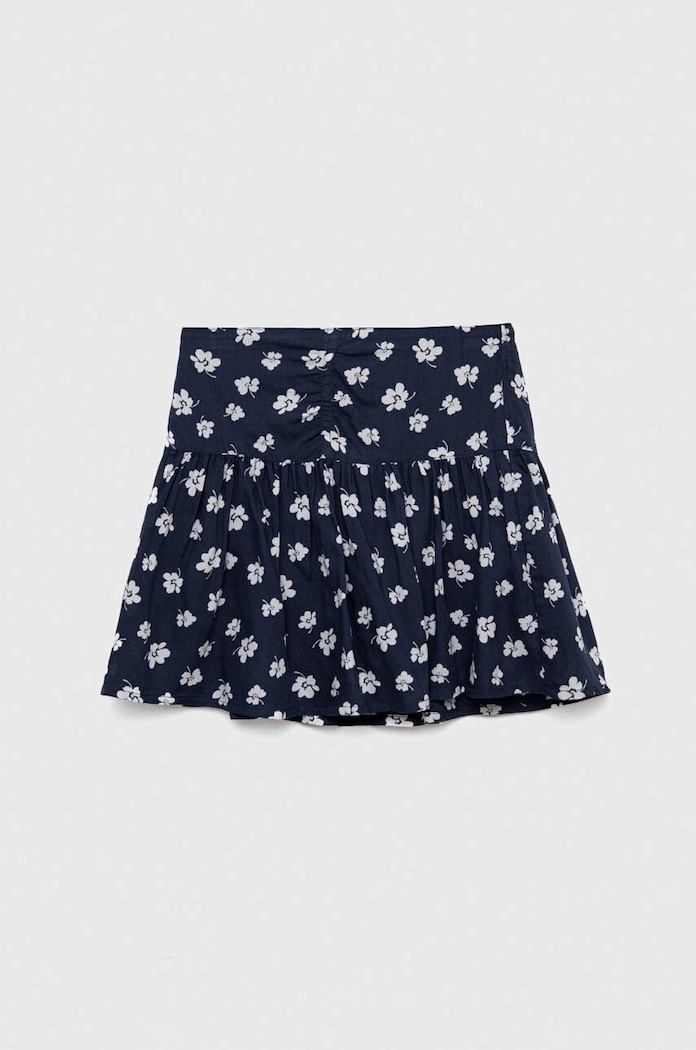 Dječja suknja Abercrombie & Fitch mini plava KI243.3011