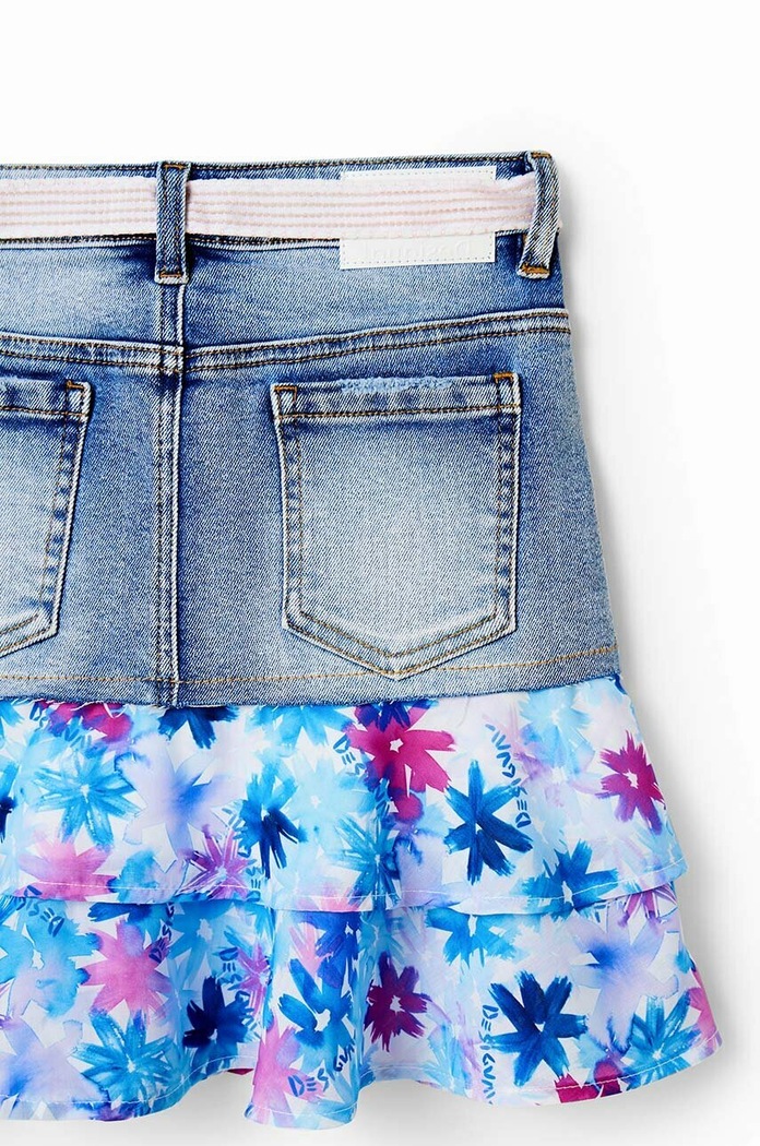 Dětská sukně Desigual 23SGFD01 modrá