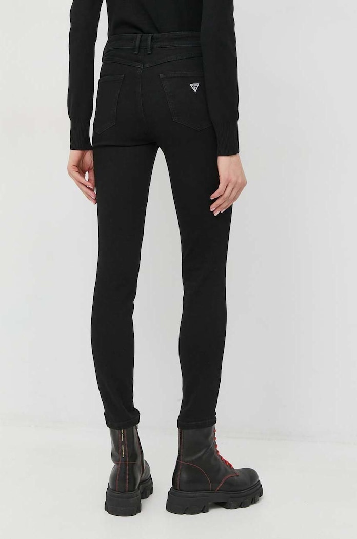 Odjeća Traperice Guess 1981 W2YA46.D4PZ1 crna
