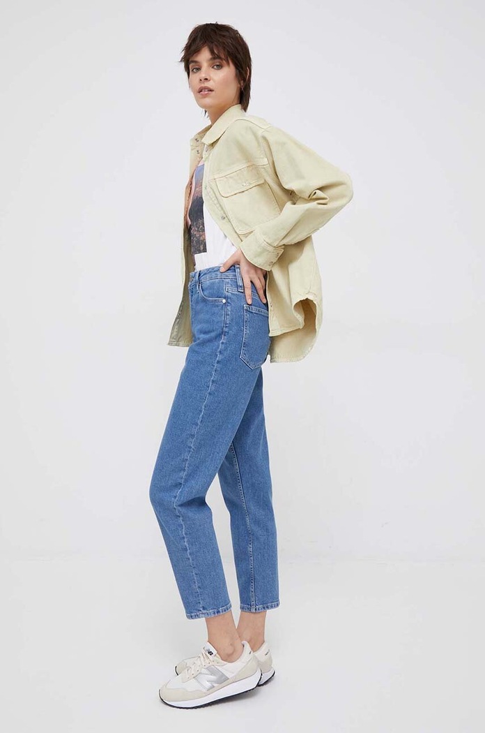 Calvin Klein jeansy Planet friendly niebieski K20K205158.PPYX