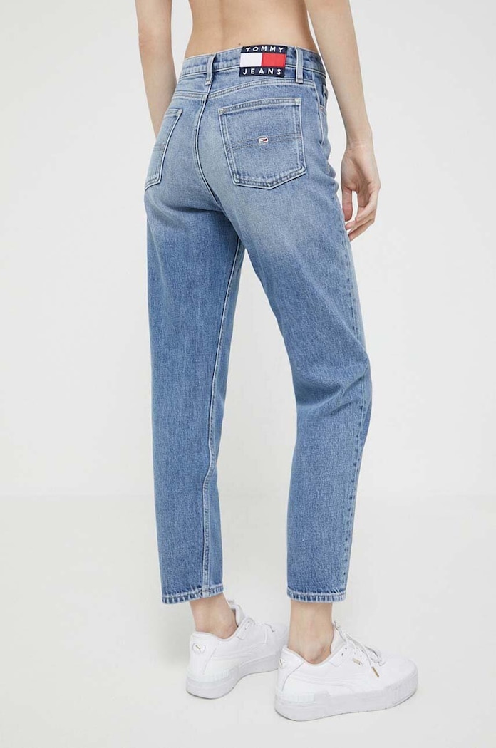 Odzież Tommy Jeans jeansy DW0DW14786.PPYX niebieski