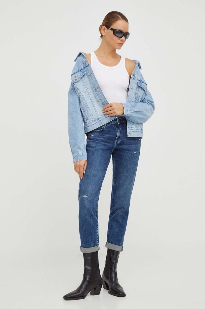 G-Star jeansy Kate Boyfriend D15264.C052 niebieski AA00