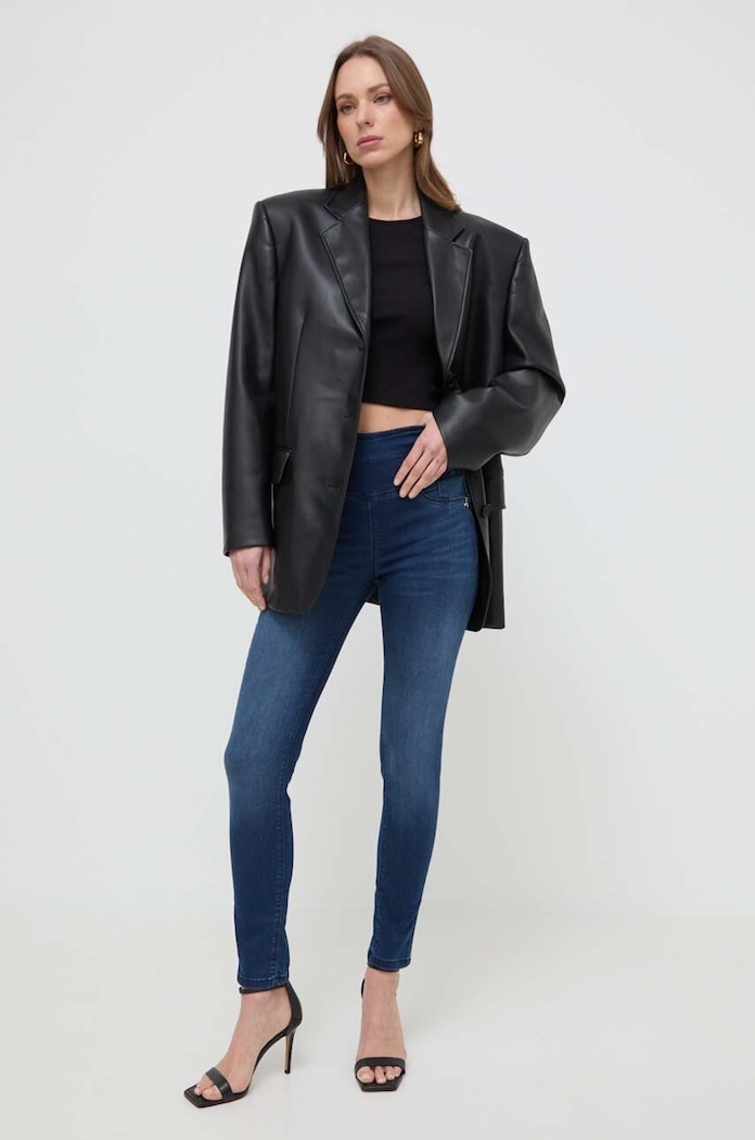 Patrizia Pepe jeansy CP0367.D1HIB granatowy SS25