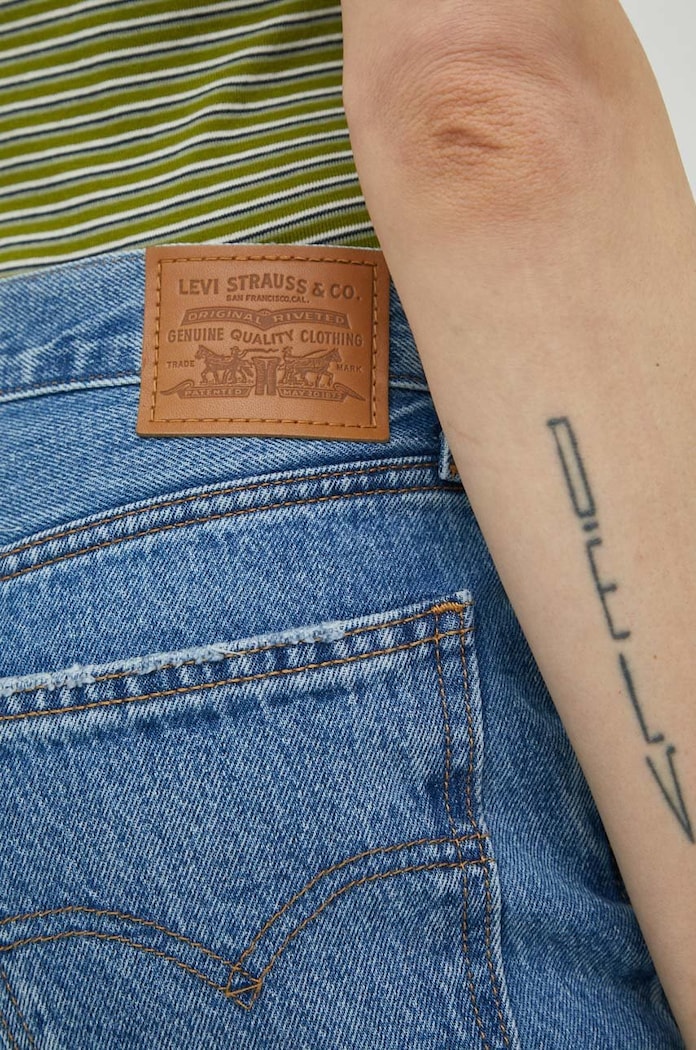 Kavbojke Levi's Middy modra A4690.0002